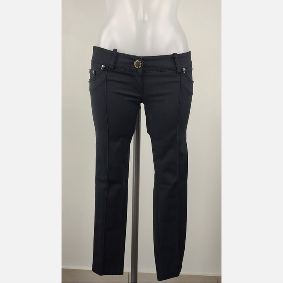 Celyn B super low rise pants skull studs sz.40 Italy - Picture 4 of 9